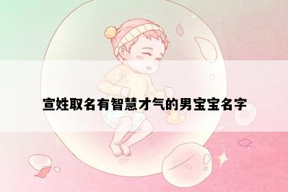 宣姓取名有智慧才气的男宝宝名字